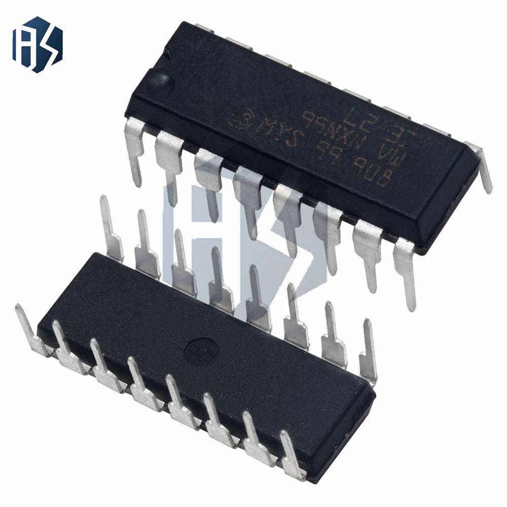 L293D DIP-16 IC Chip Stepper Motor Driver Integrated Circuit Zpaxo