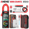ANENG ST213 Smart Clamp Meter Multimeters 6000 Capacitance Hz