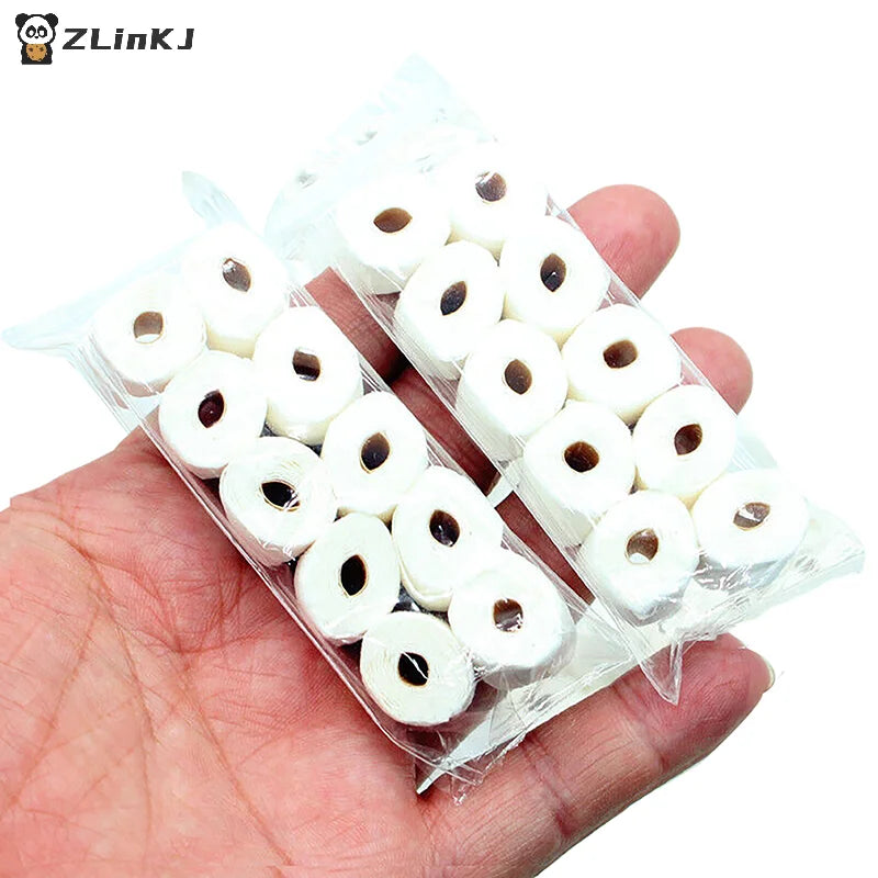 ▶1/12 Dollhouse Simulation Toilet Paper Roll Model Dollhouse Mini Bathroom Accessories Dolls House Home Deocration Zpaxo