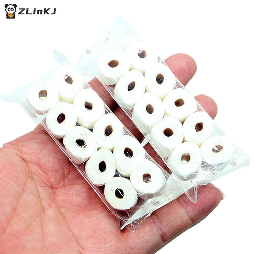 ▶1/12 Dollhouse Simulation Toilet Paper Roll Model Dollhouse Mini Bathroom Accessories Dolls House Home Deocration Zpaxo