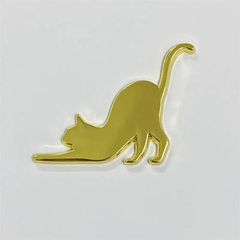 Cute 3D Metal Cat Sticker Personalized Car Emblem Originality Body Zpaxo A10