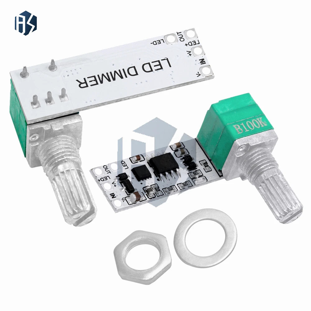 1PC LED Constant Voltage Dimmer Module Light Strip With Switch Board Brightness Adjustment Advertising Word Light Box Zpaxo