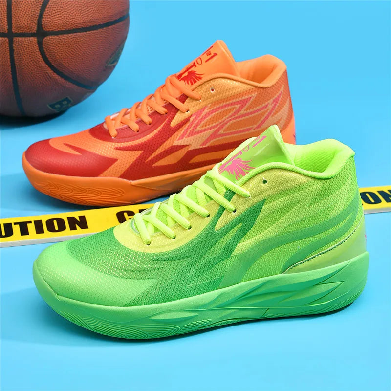 Men's Basketball Shoes Breathable Cushioning Non-slip Wearable Runing Zpaxo 02 2 38