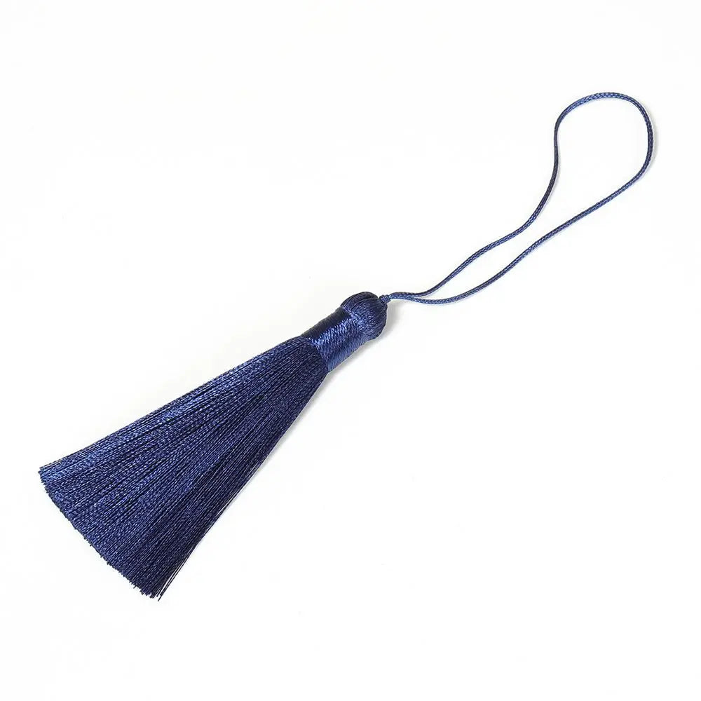 Handmade Wedding Decoration DIY Embellish Crafts Tassel Trim Zpaxo navy blue