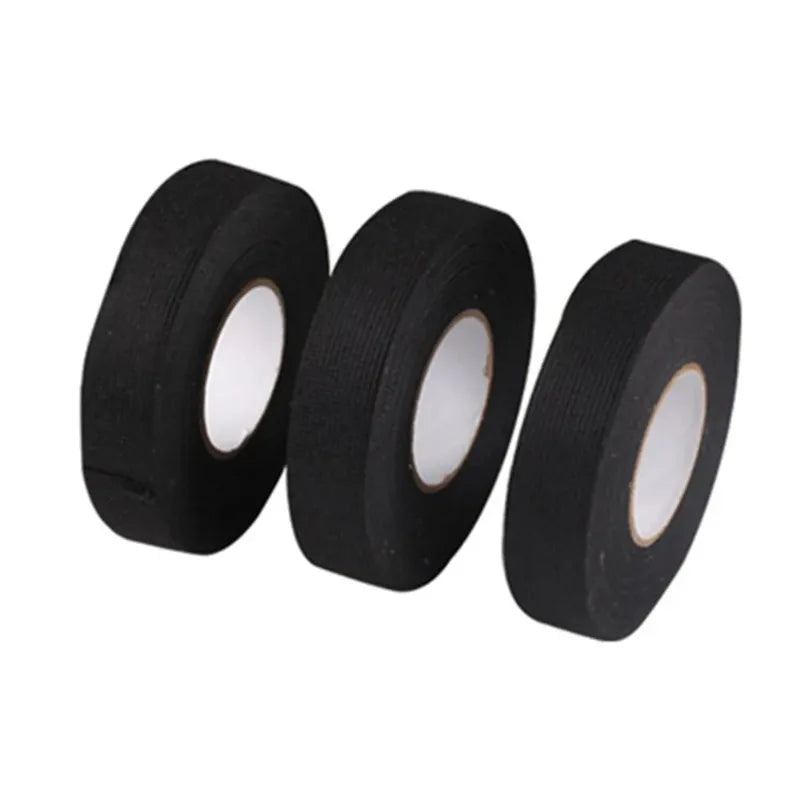 Heat-resistant Flame Retardant Adhesive Cloth Tape For Car Home Cable Harness Wiring Loom Protection Insulation Tape Sticker Zpaxo