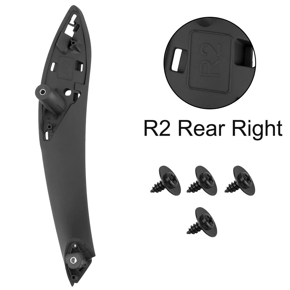 Car Inner Handle Interior Door Handles Black Front Rear Left Right