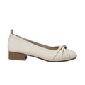 Women Simple Square Toe Block Heel Pumps 2026 Twisted Front Design Zpaxo XX-170 Apricot 38 China Mainland