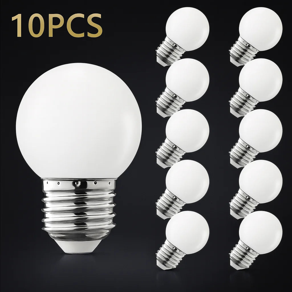 10pcs E27 LED Bulb 3W220V Energy Saving Decorative Light Lamp for Home Indoor Lighting High Brightness Lampara Bombillas Lampada Zpaxo
