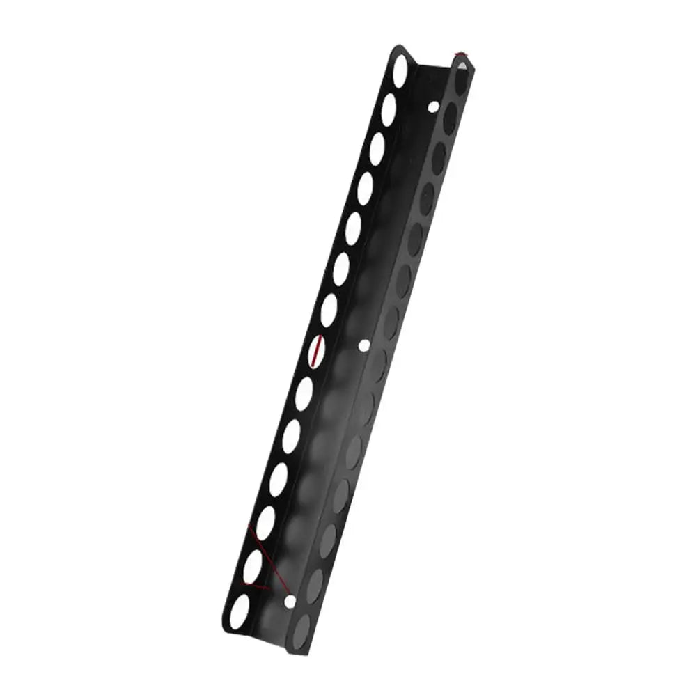 14-Hole Wall-Mounted Screwdriver & Tool Organizer Rack Tool Storage Rack Zpaxo A