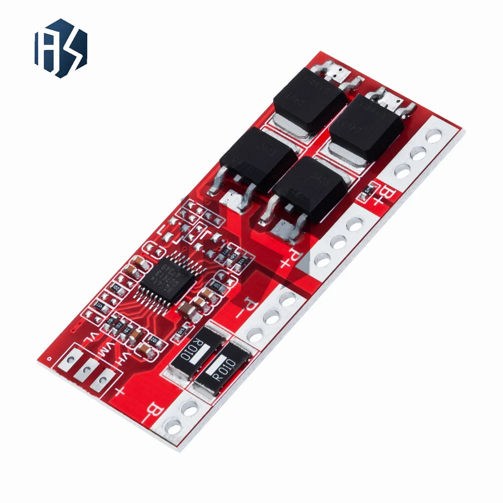 4S 4.2V/16.8V 30A High-Current Li-ion Battery BMS Module – Overcharge & Short-Circuit Protection Zpaxo