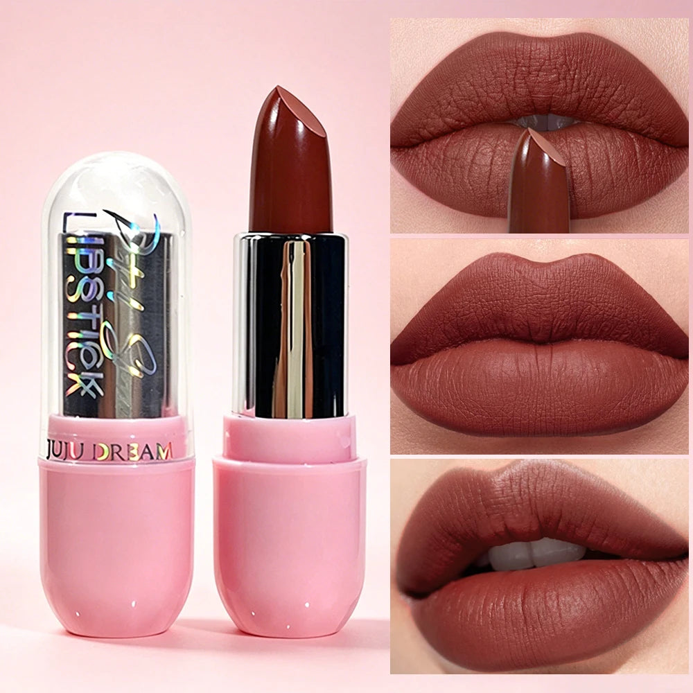 Pearlescent Lipstick for Every Skin, Soft & Hydrating, Long-Lasting Shine, Non-Stick, Elegant Gift Idea Zpaxo