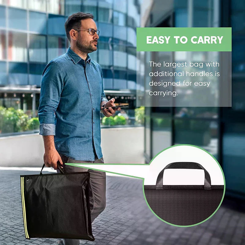 3-Pack Faraday Bags – RFID & Signal Blocking Laptop, Tablet & Key