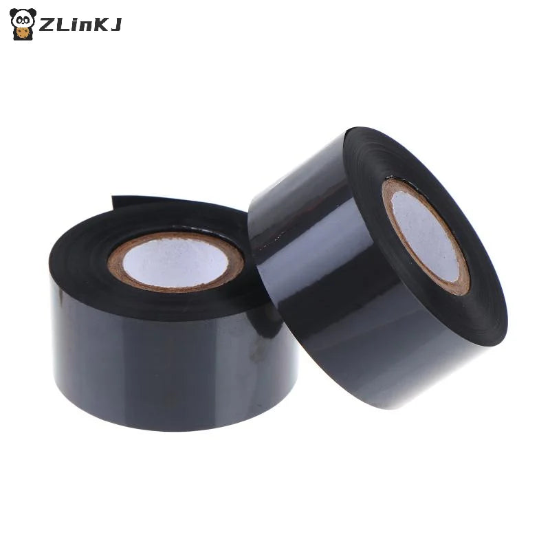 FC2 100m Black Thermal Printing Ribbon Stamping Machine Printer Ink Zpaxo
