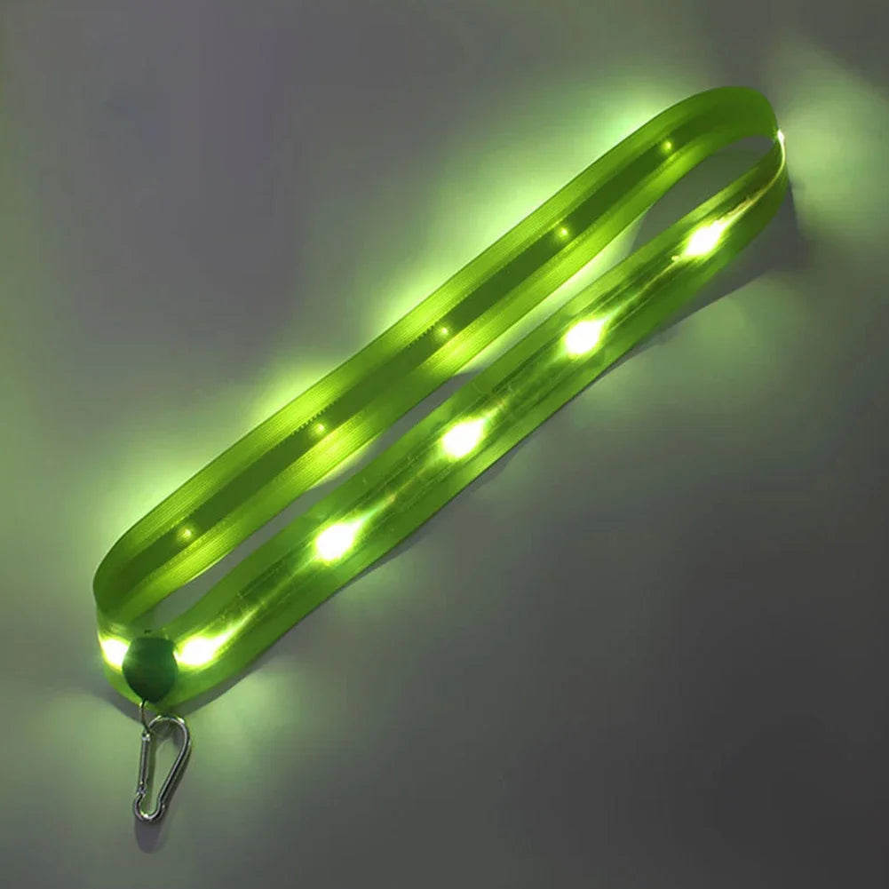 Reflective Straps Rechargeable LED Running Belt Men Women Night Zpaxo Default Title