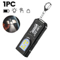 Mini USB Rechargeable LED Keychain Flashlight – Waterproof