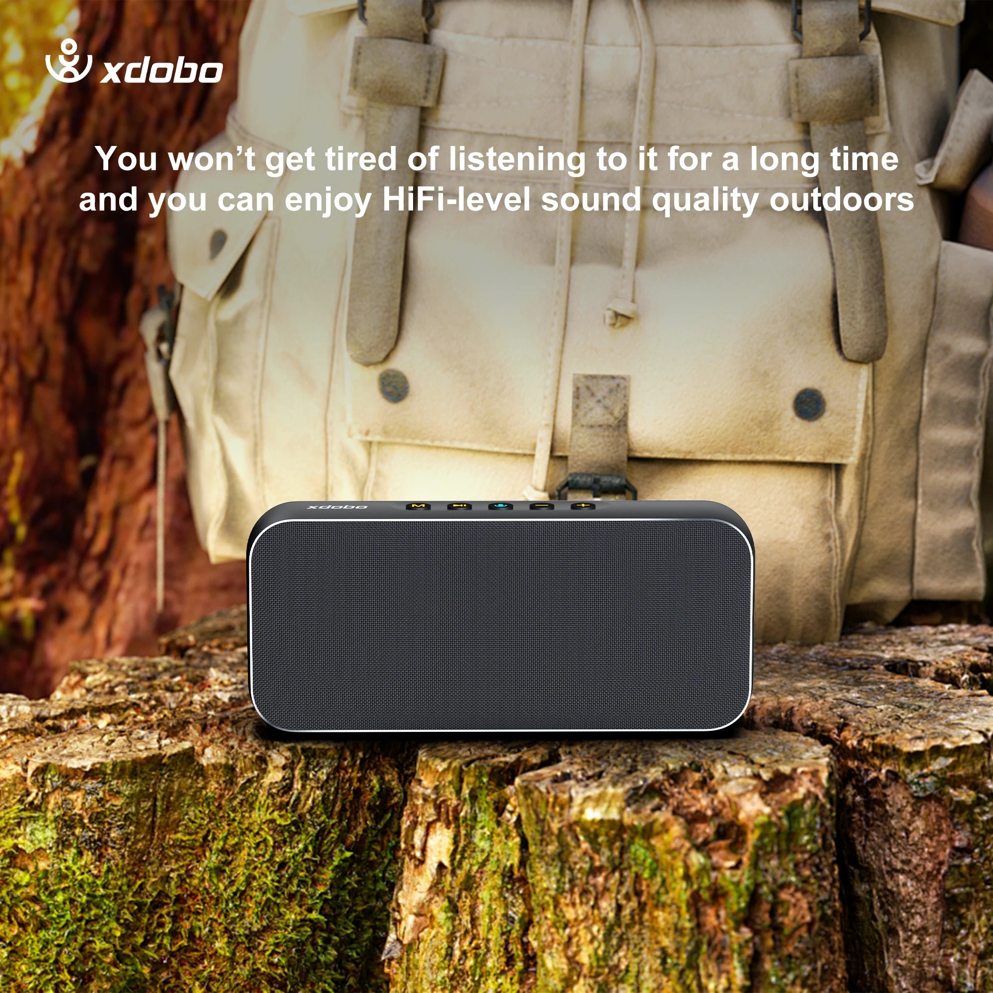 XDOBO LUXE Bluetooth Speaker Wireless 60W Power Subwoofer Deep Bass Zpaxo