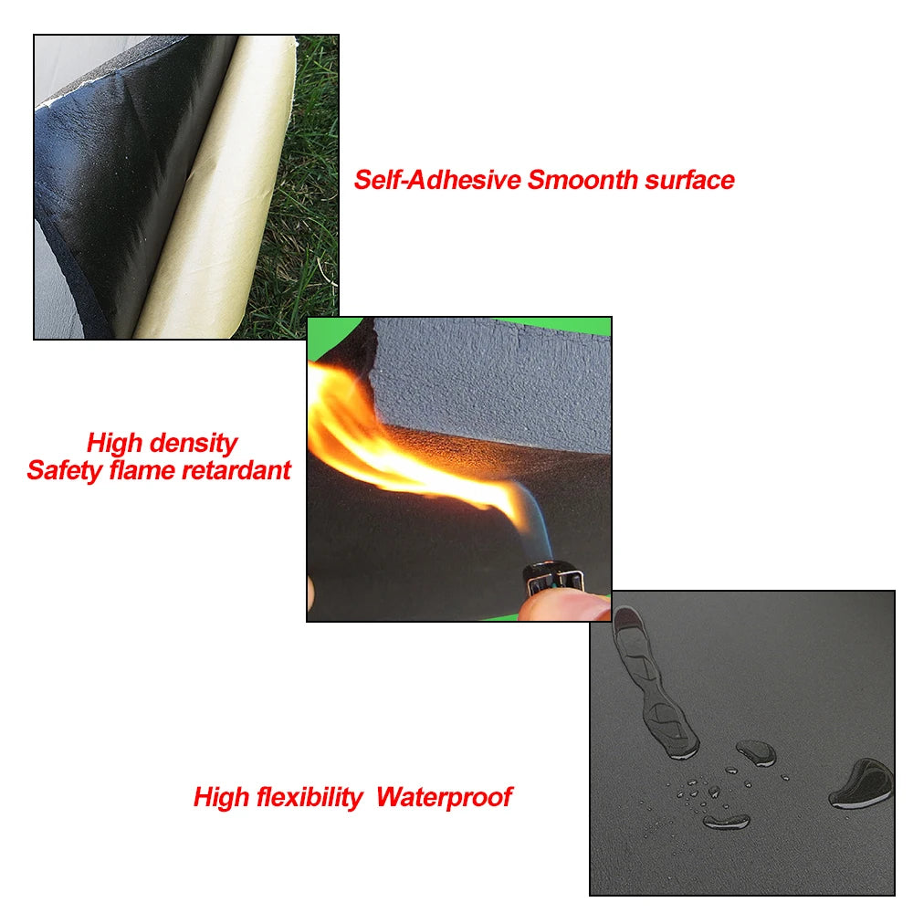 3 6 8 Thickness Anti-noise Heat Closed Cell Foam Car Truck Sound