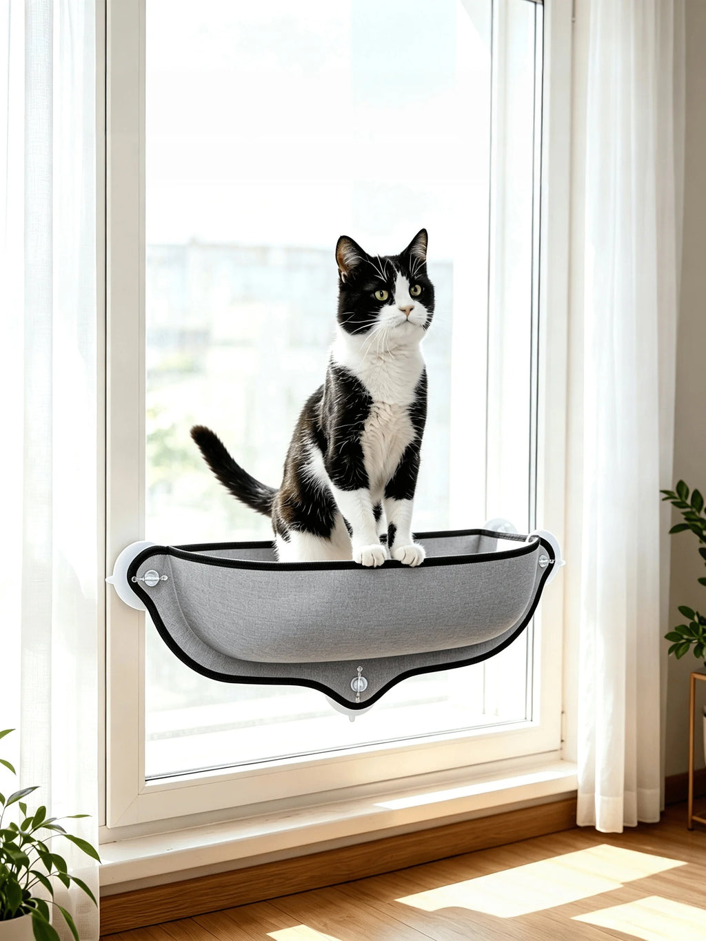 Cat Window Hammock Strong Suction Cups Pet Kitty Hanging Sleeping Bed