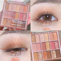 18Color Eyeshadow Palette Gliter Eyes Shadow Long Lasting Korean Eye Zpaxo 04