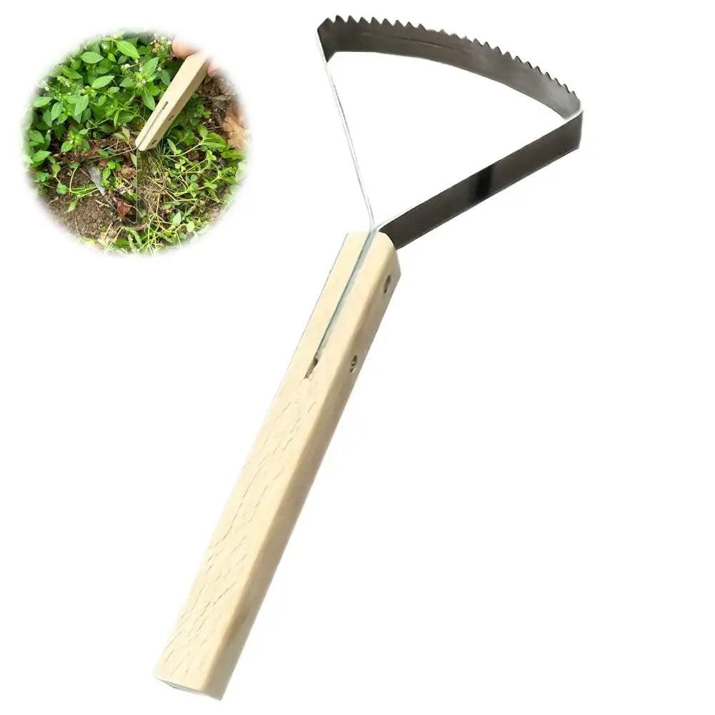 Heavy-Duty Manual Weed Cutter – Piercing Tip & Root Puller Manual Weeding Tool Zpaxo 1PC