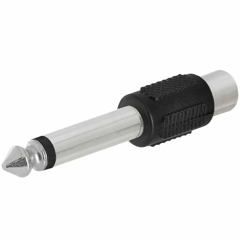 RCA Female Jack 1 4 Male Mono Plug Audio Stereo Adapter Connector