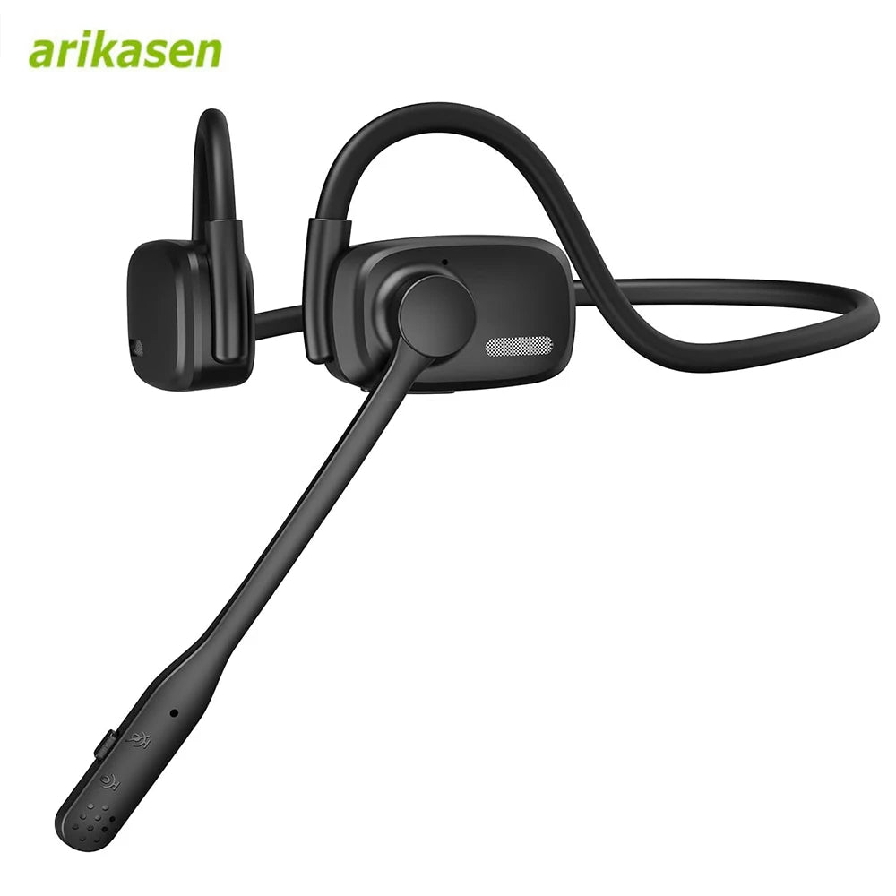 Bluetooth Headsets Microphone Open Ear Headphones Wireless Noise Zpaxo LK12