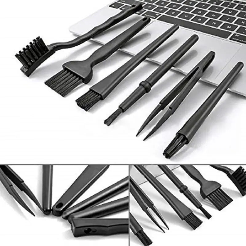 652F 6 Anti Static Brushes Computer Keyboard Laptop Electronics Cleaning Brush Zpaxo
