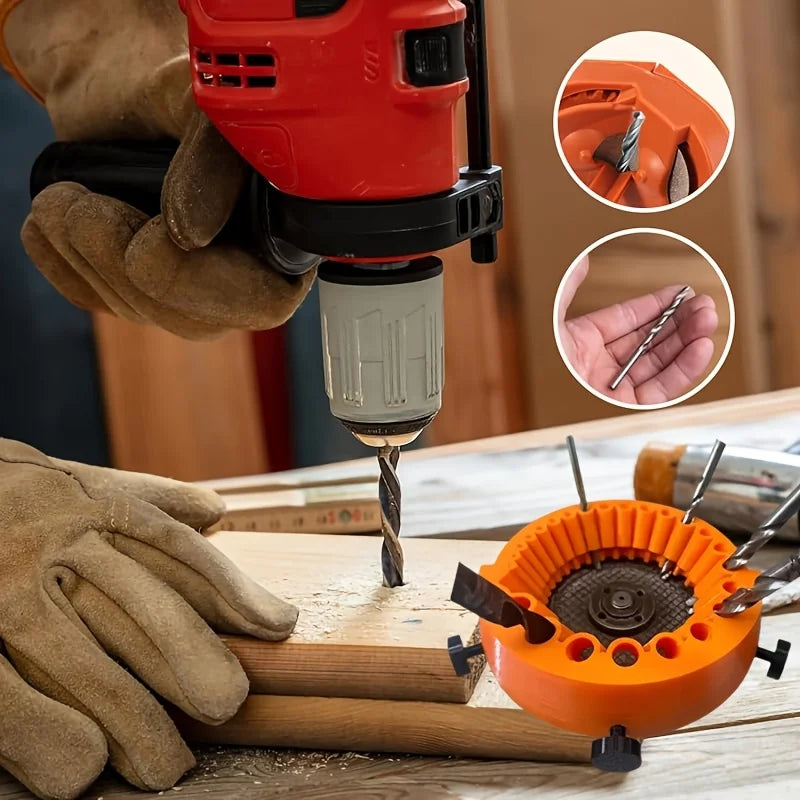 All-in-one Drill Bit Sharpener Precision Multifunctional Grinder Tool