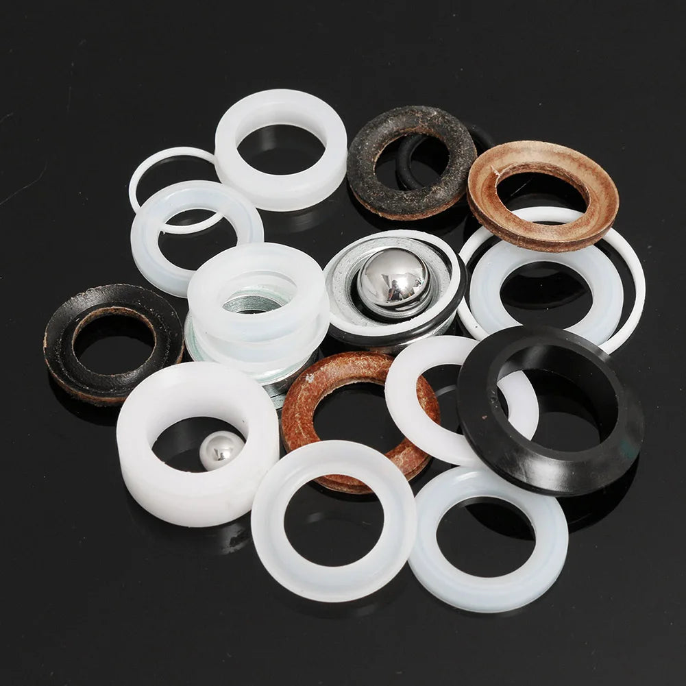 23pcs Seal Ring Repair Kit Maintenance Sealing Gasket Washer Seal Assortment Set for Graco 390 395 495 595 Zpaxo