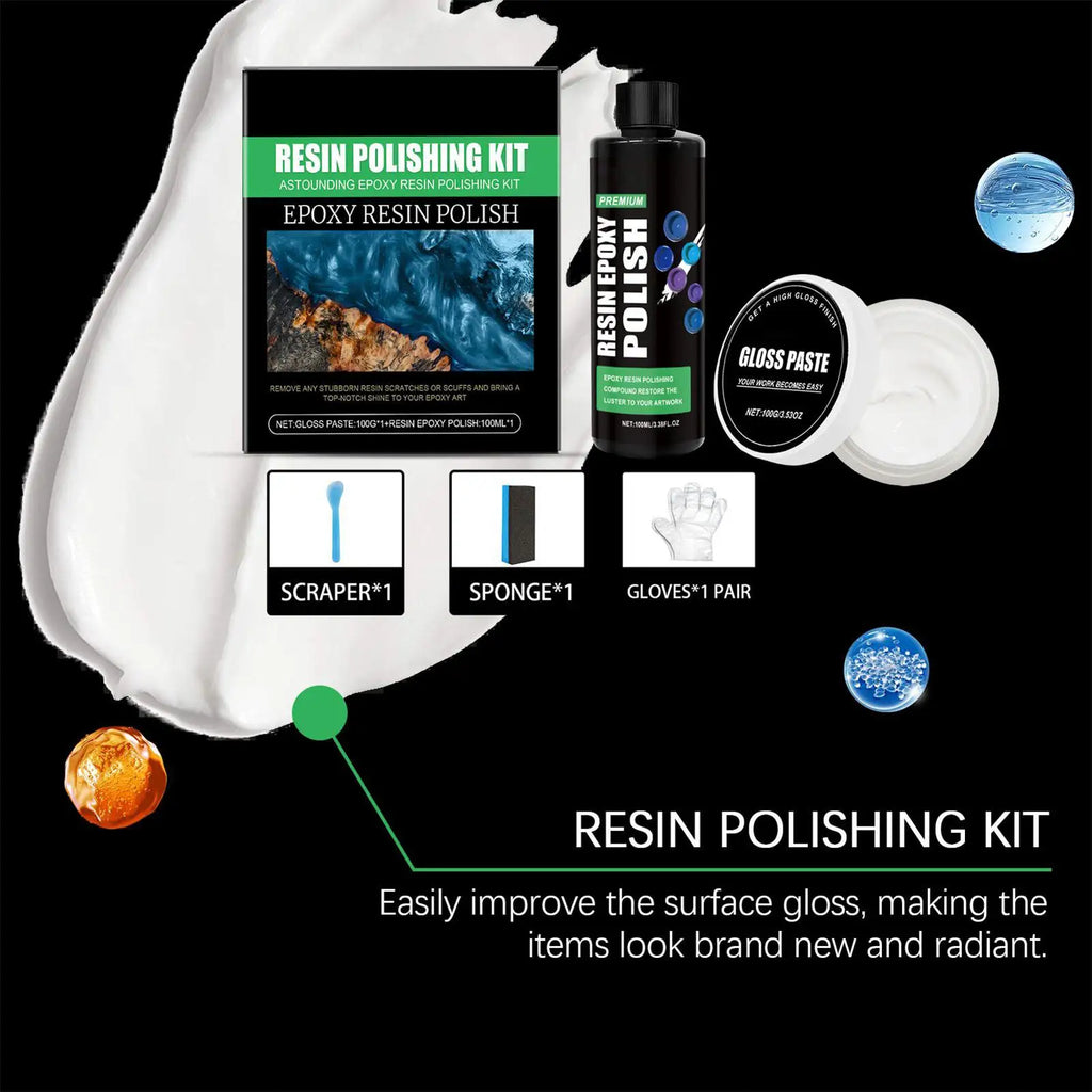 Epoxy Resin Polishing Gloss Finishing Compound Scratch Removal