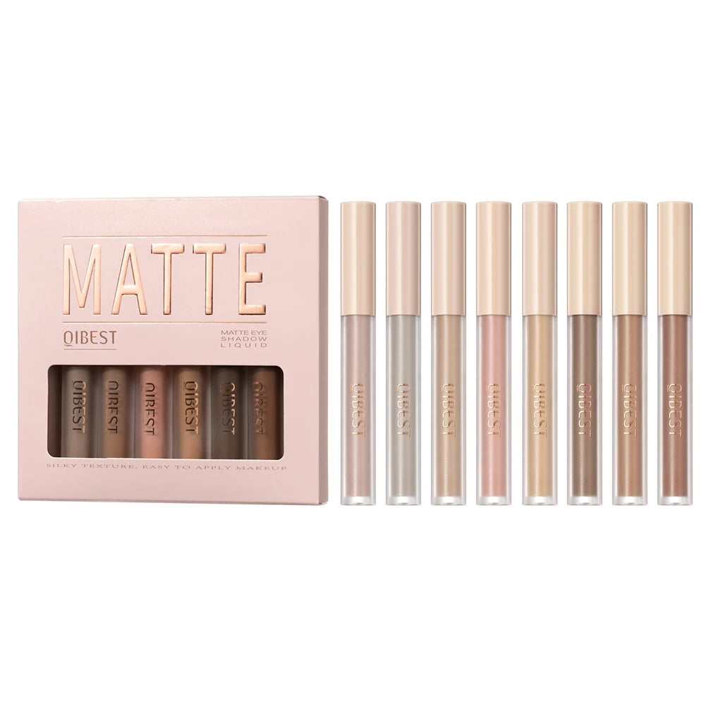 8-Color Eye Shadow Suit Durable Easy Apply Waterproof Not Smudge