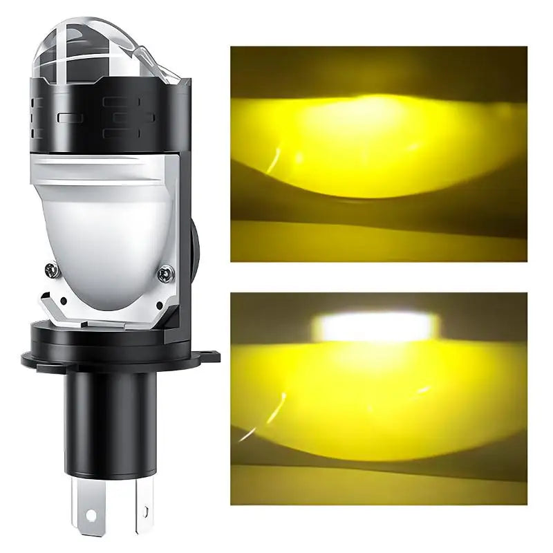 H4 9003 HB2 70W Bi-LED Projector Headlight Bulb 6000K 12V