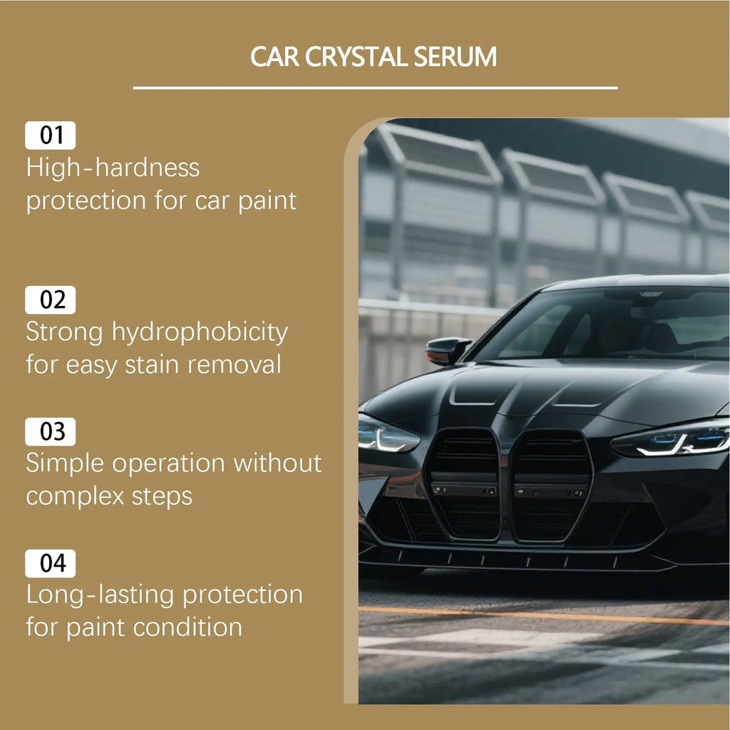 Car Interior Cleaner Crystal Polishing Restorer Hydrophobic Stain