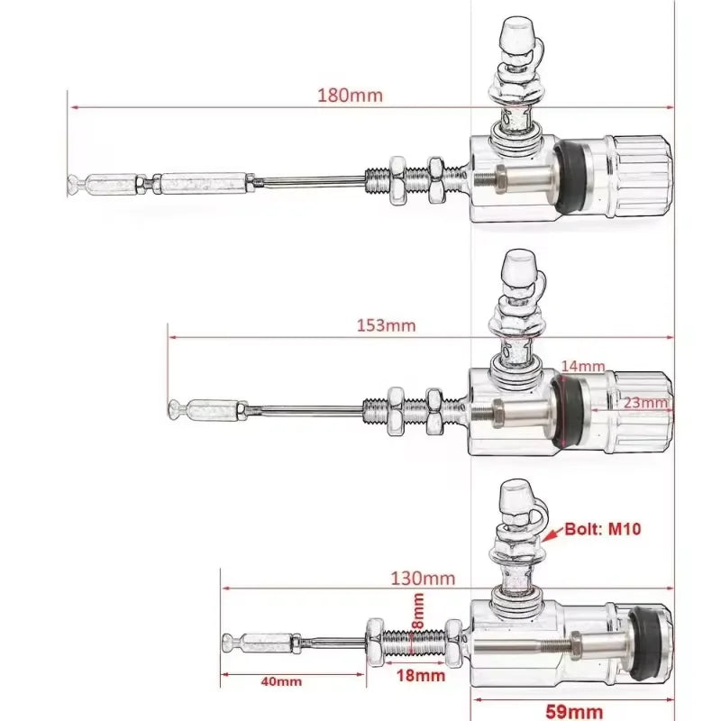 Hydraulic Brake & Clutch Master Cylinder Kit – Universal Motorcycle