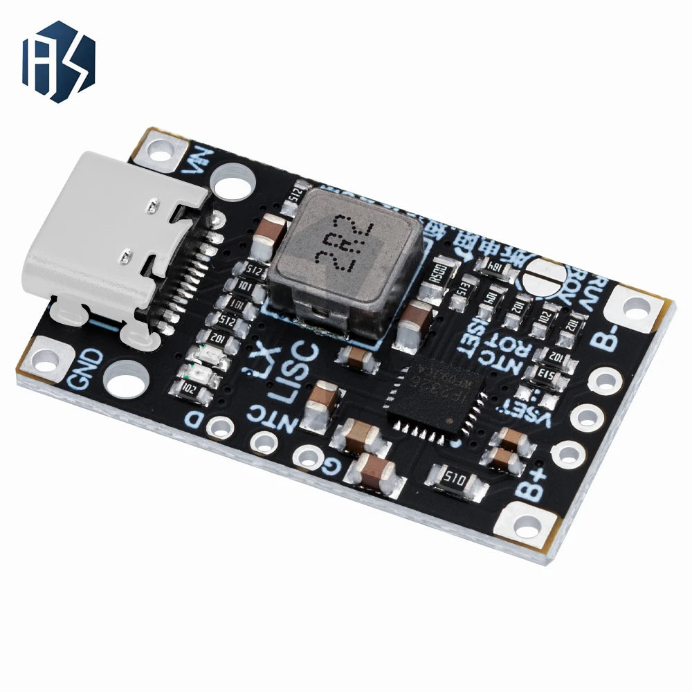 Type-c USB 2-3S BMS 15W 8 4V 12 6V 1 5A Lithium Battery Charging Zpaxo