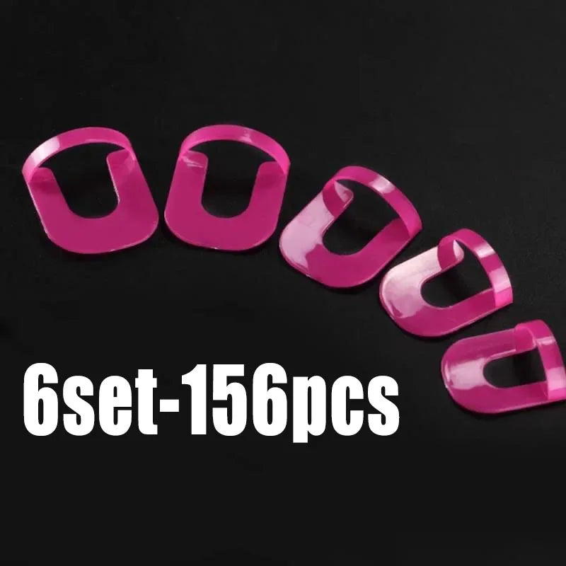 G-Curve Nail Polish Protector Shields | 10 Sizes, 26-Pc Set