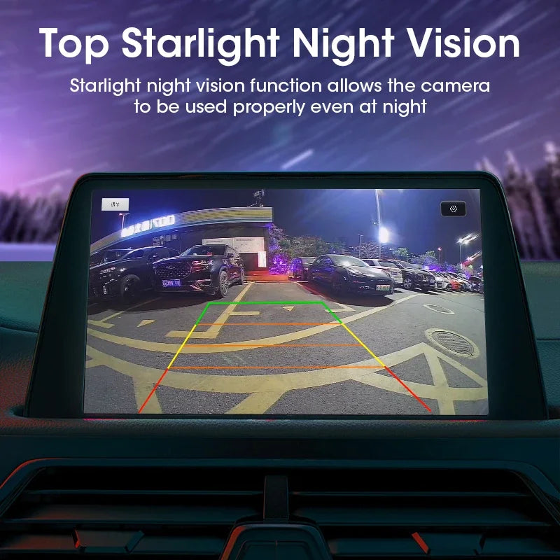 720P Camera AHD Switch CVBS Night Vision IP68 Waterproof 170° Degree Fisheye Golden Lens Full HD Vehicle Backup Rear View Camer Zpaxo