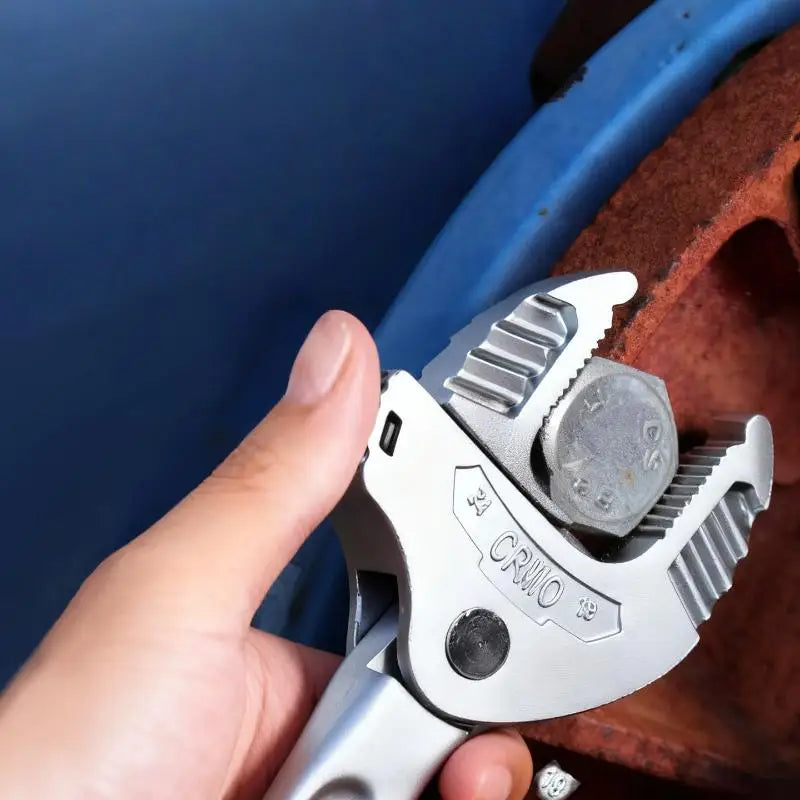 Mechanic's Ratchet Wrench Crab Claw Auto Chassis Pipeline Flange Zpaxo