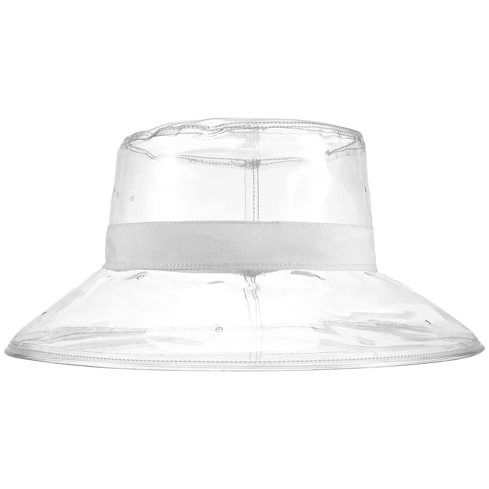 1Pcs Waterproof PVC Bucket Hat Transparent Fisherman Outdoor Beach Cycling Hiking Sun Protection Headwear Fisherman Hat Zpaxo Default Title