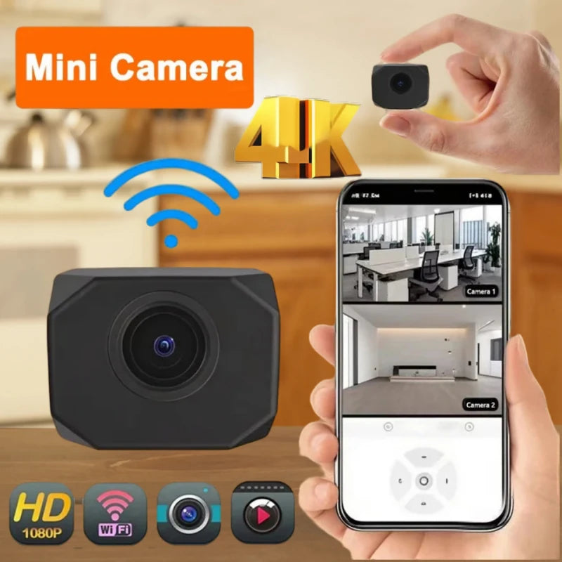 4K HD Wifi Security Camera Home Mini Smart Indoor IP Surveillance APP