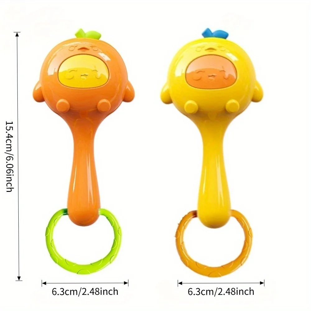 Baby Sensory Toys Rattles Multicolor Tactile Stimulation Motor Skills