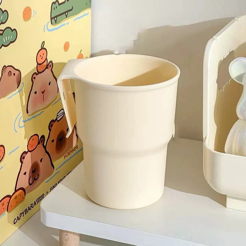 Car Water Cup Holder Mobile Phone Beverage Holder Trash Can Multifunctional Storage Box Auto Interior Accessories Zpaxo Beige