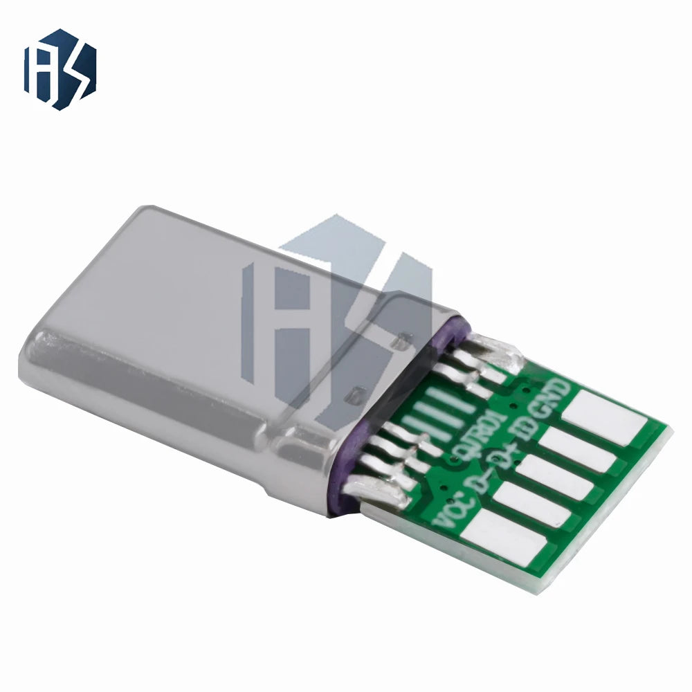 65W PD Fast Charge DIY Type-c 5-Pin 5A PCB Soldering Type-a Zpaxo