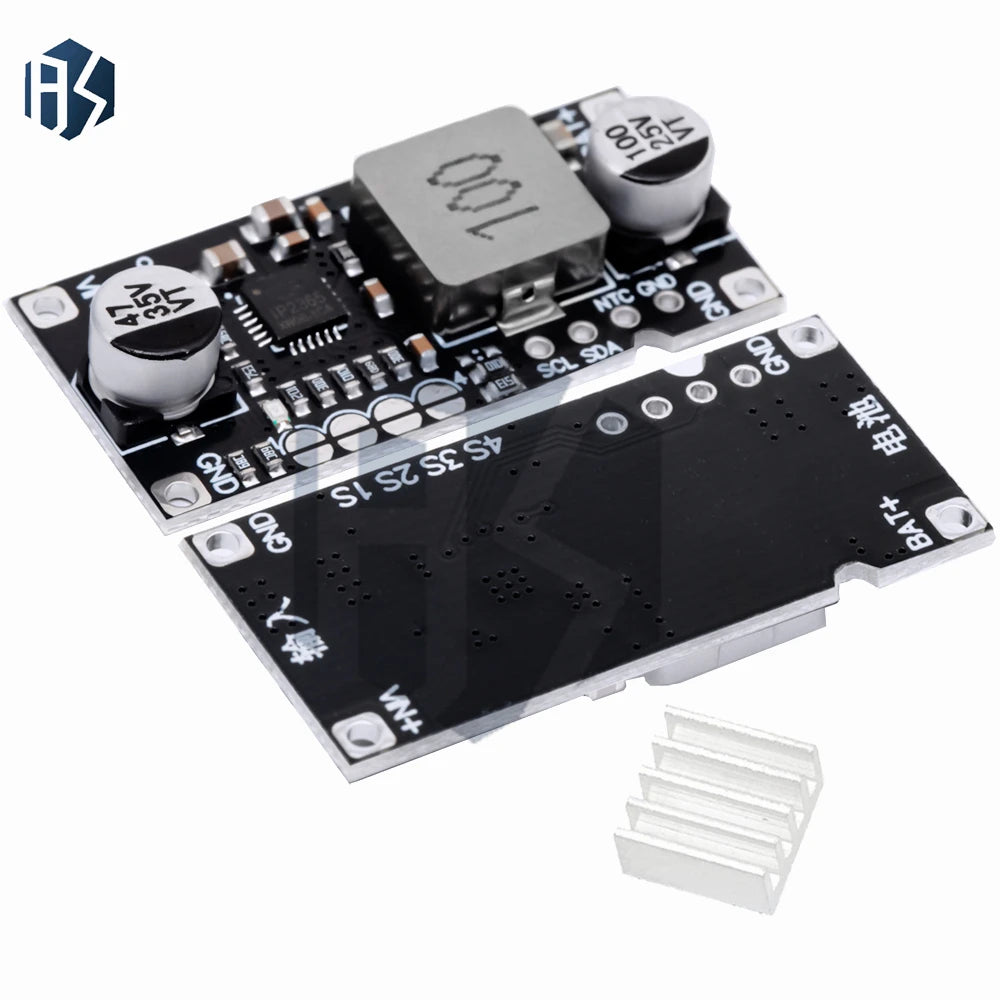 1S-4S 5V-26V 3A 40W Lithium Charger Module 1- Step-down Current Zpaxo