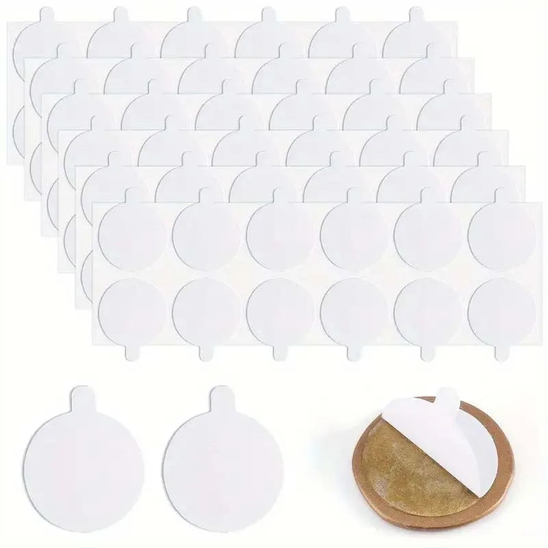 28mm Double-Sided Adhesive Stickers for Wax Seal Stamps – 30 Pk Craft Adhesive Stickers Zpaxo