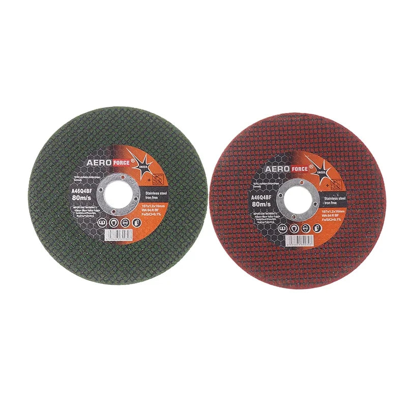 5Pcs 107*16mm Angle Grinder Wheel Blade Resin Cutting Saw Blades Stainless Steel Metal Grinding Machine Cutting Circular Disc Zpaxo