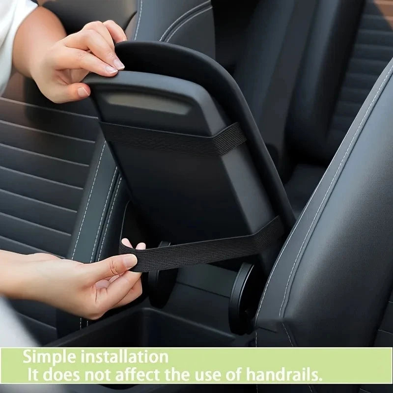 Car Armrest Pad Plush Heightening Central Console Vehicles Interior