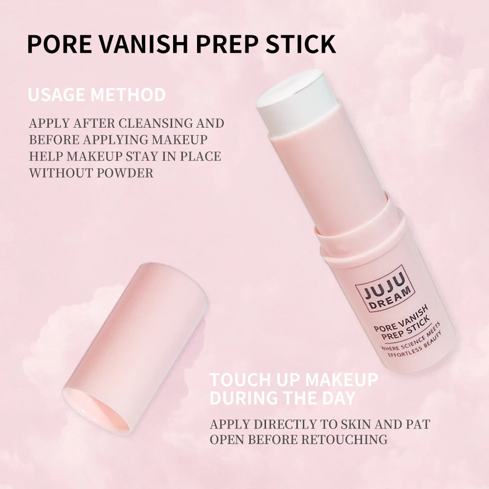 Face Primer Stick,Invisible Pore Base Stick Makeup Concealer Isolation Makeup Front Pore Base Modifying Skin Color Primer Makeup Zpaxo