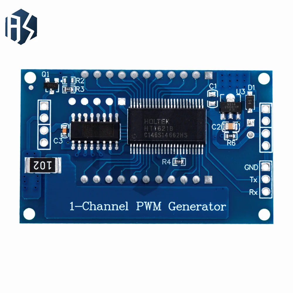 1-10Pcs 3.3V-30V PWM Generator Module 1Hz-150kHz LCD Display Adjustable Duty Cycle for Arduino Zpaxo