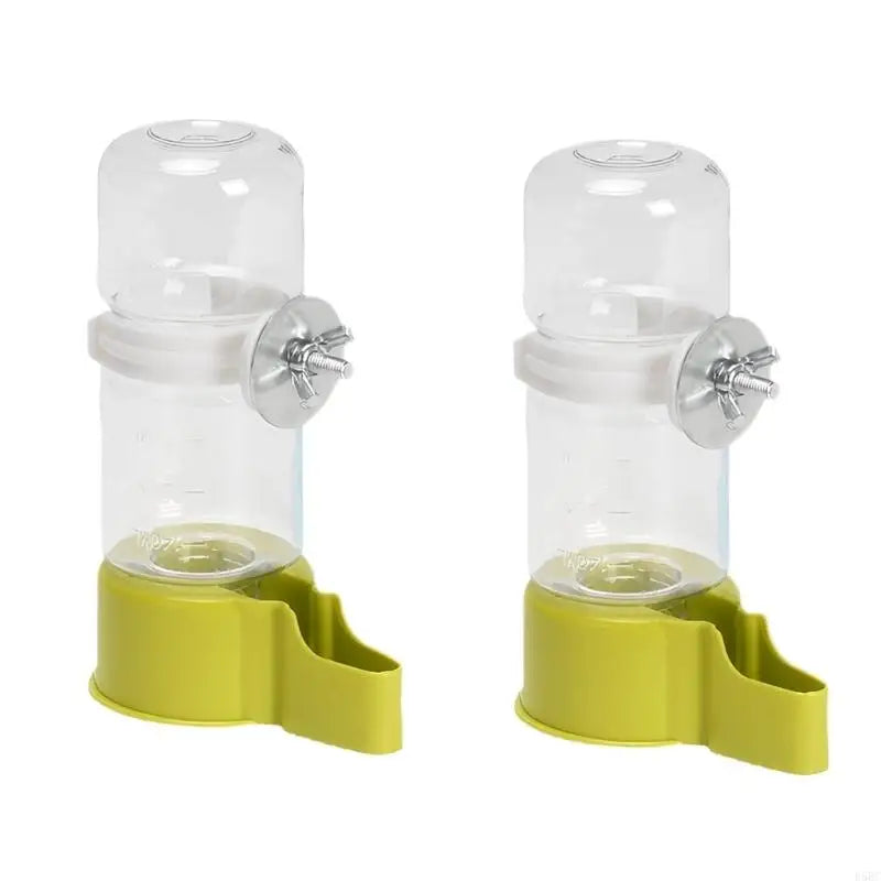 2PCS Bird Watering Device Auto System Water Dispenser Feeder For Various Bird Easy Cleaning Feeding Accessory Zpaxo Green CN
